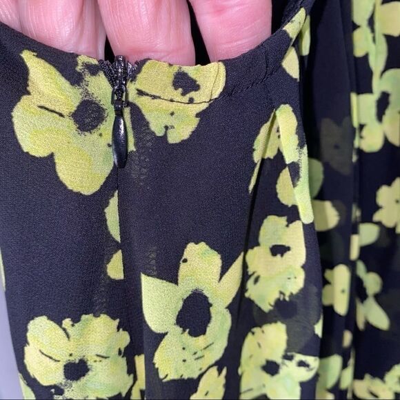 WAYF New! Kaylie Green floral Swing Mini Dress size XL- runs large - Picture 10 of 16